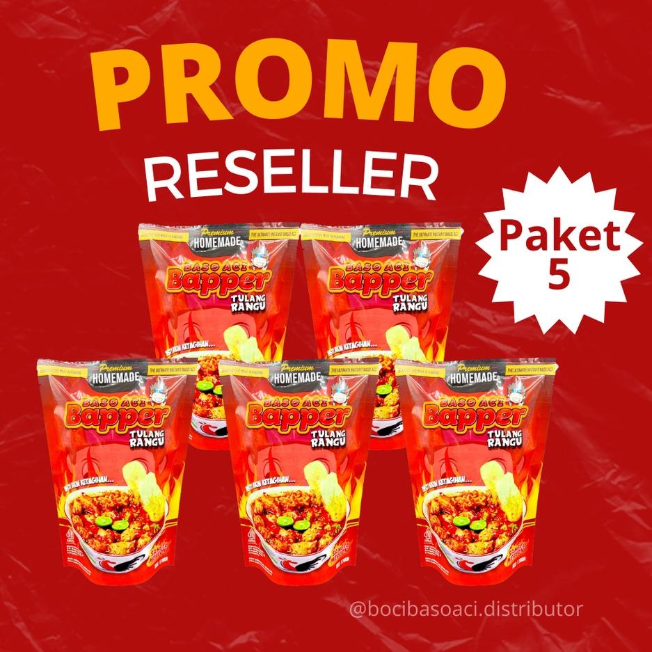 

➶ Baso Aci Bapper Tulang Rangu Sambal Mercon Paket 5pc ☚