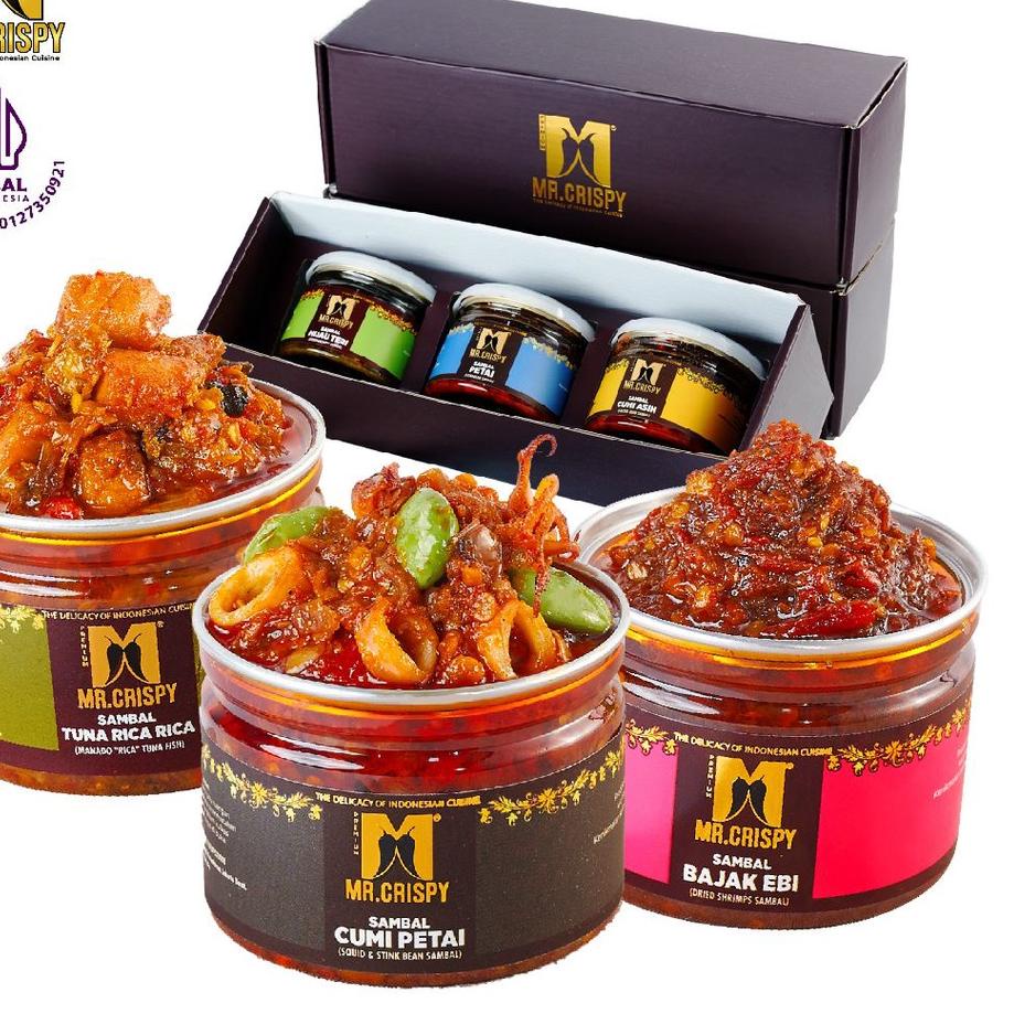 

✥ PAKET SAMBEL HEMAT E MR.CRISPY(KOTAK HMPERS) ☂