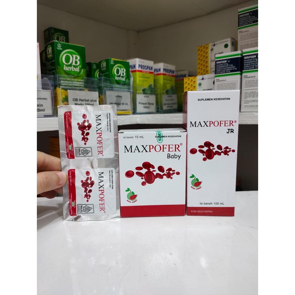 Maxpofer Tab Effervesent Isi 2 Tablet Obat Original