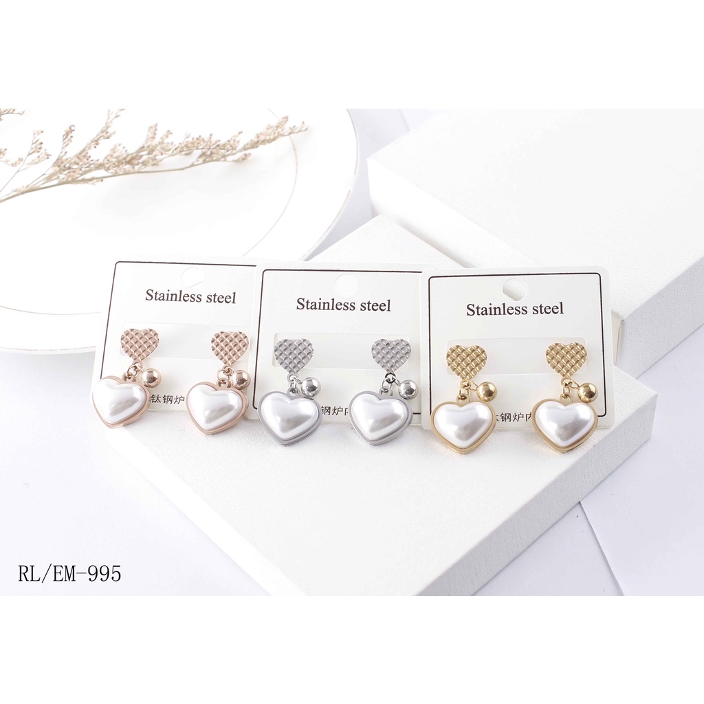 Anting Titanium Permata Cantik Perhiasan Wanita 2051/995/7923/1714