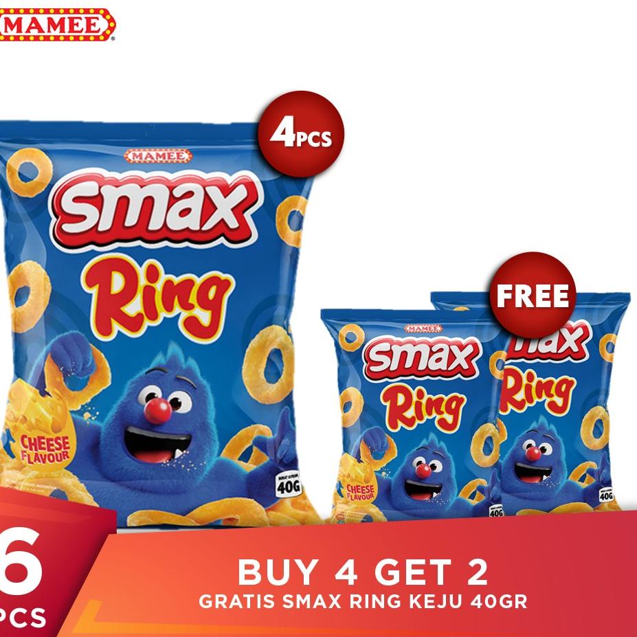 

✔✔SALE✔✔ Buy 4 Get 2 Free SMAX Ring Keju 40gr