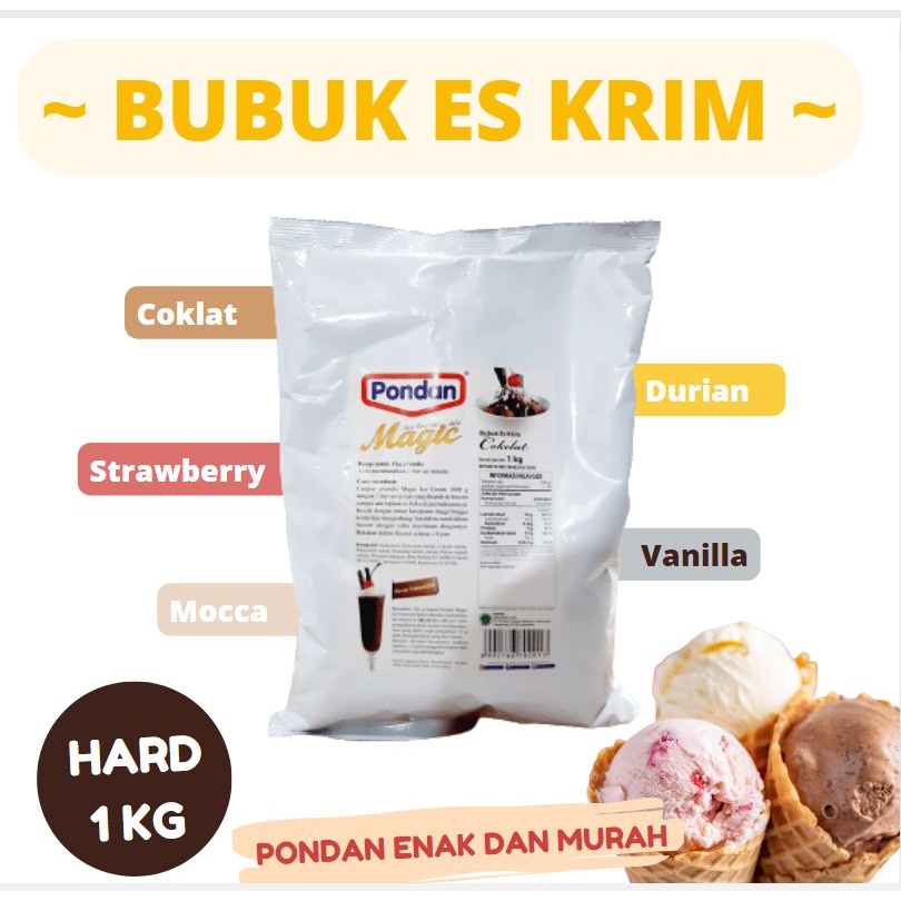 

Bubuk Es Cream Bubuk Rasa Es Buah Ice Cream Bubuk Pondan Bahan Es Krim Pondan