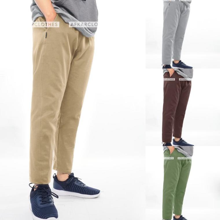 BIG SALE Celana Sirwal Pensil Slim Fit Pria Simpel Kasual SBA AFKAR