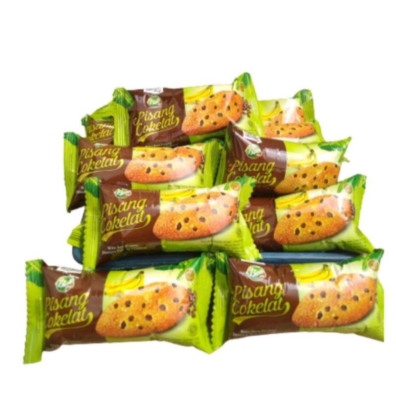 KUE BOLU PISANG COKLAT BALI HAI ISI 24 PCS BOLU RASA PISANG COKELAT CHOCO CHIPS