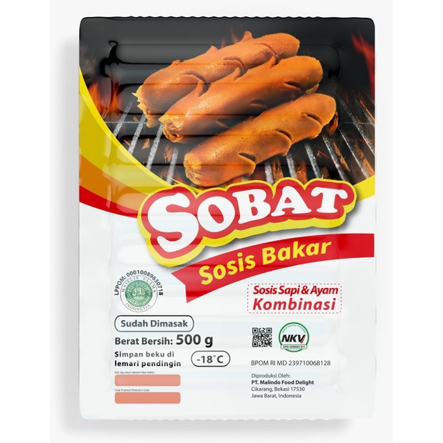 

Sobat Sosis Bakar Mini - Sosis Bakar Ayam 500gr