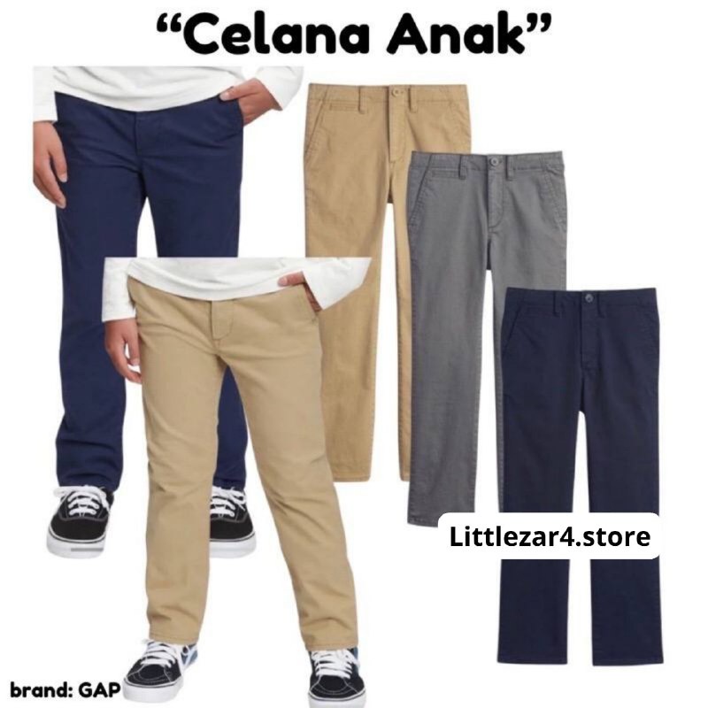 CELANA PANJANG CHINOS ANAK BRAND GAP