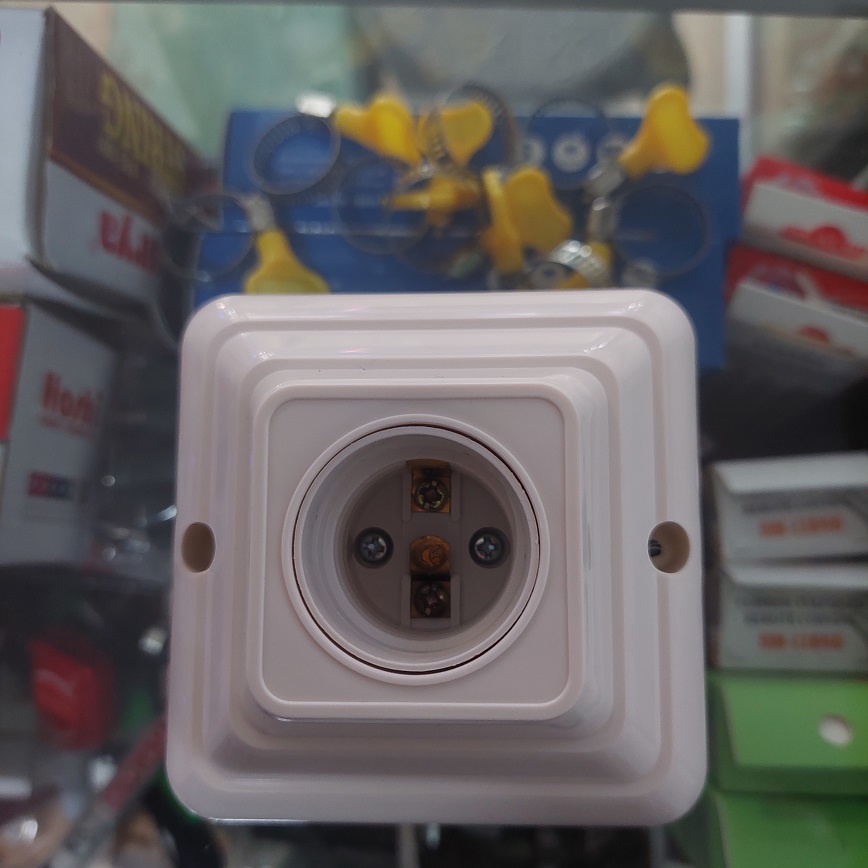 Fitting Plafon Panasonic Original Persegi Kotak Dudukan Fitting Lampu