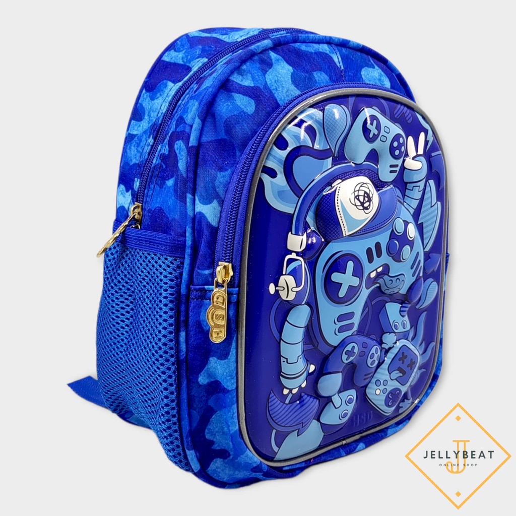 TAS RANSEL 3D ANAK TK 13 INCH KARAKTER GAME