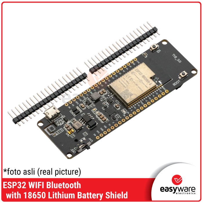 ESP32 WIFI Bluetooth with 18650 lithium battery shield WEMOS WiFi and Bluetooth Battery ESP32