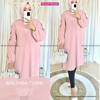MUMU - BALONIA TUNIK Atasan Rajut Knit Jumbo  Big Size By Mumu Grosir Solo
