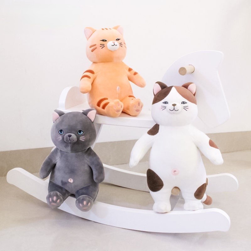 Boneka Kucing Import Terbaru Mainan Boneka Anak Bahan Halus Lembut Cocok Buat Kado Anak/Pacar/Sahabat Ukuran 35cm