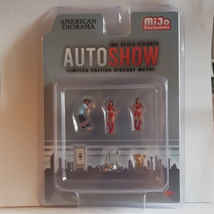 DIECAST AMERICAN DIORAMA AUTO SHOW TERLARIS