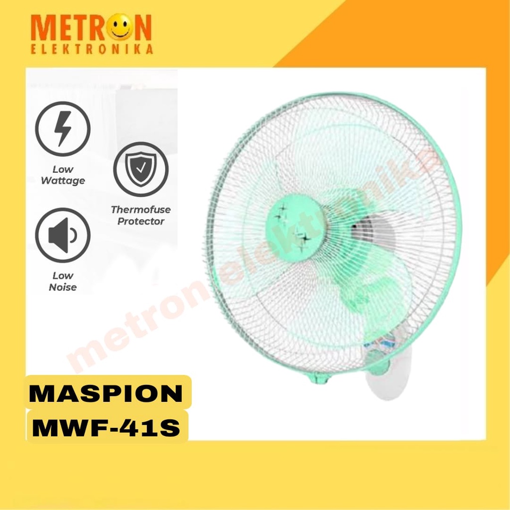 MASPION MWF 41 S KIPAS ANGIN / WALL FAN 16 INC / MWF41S