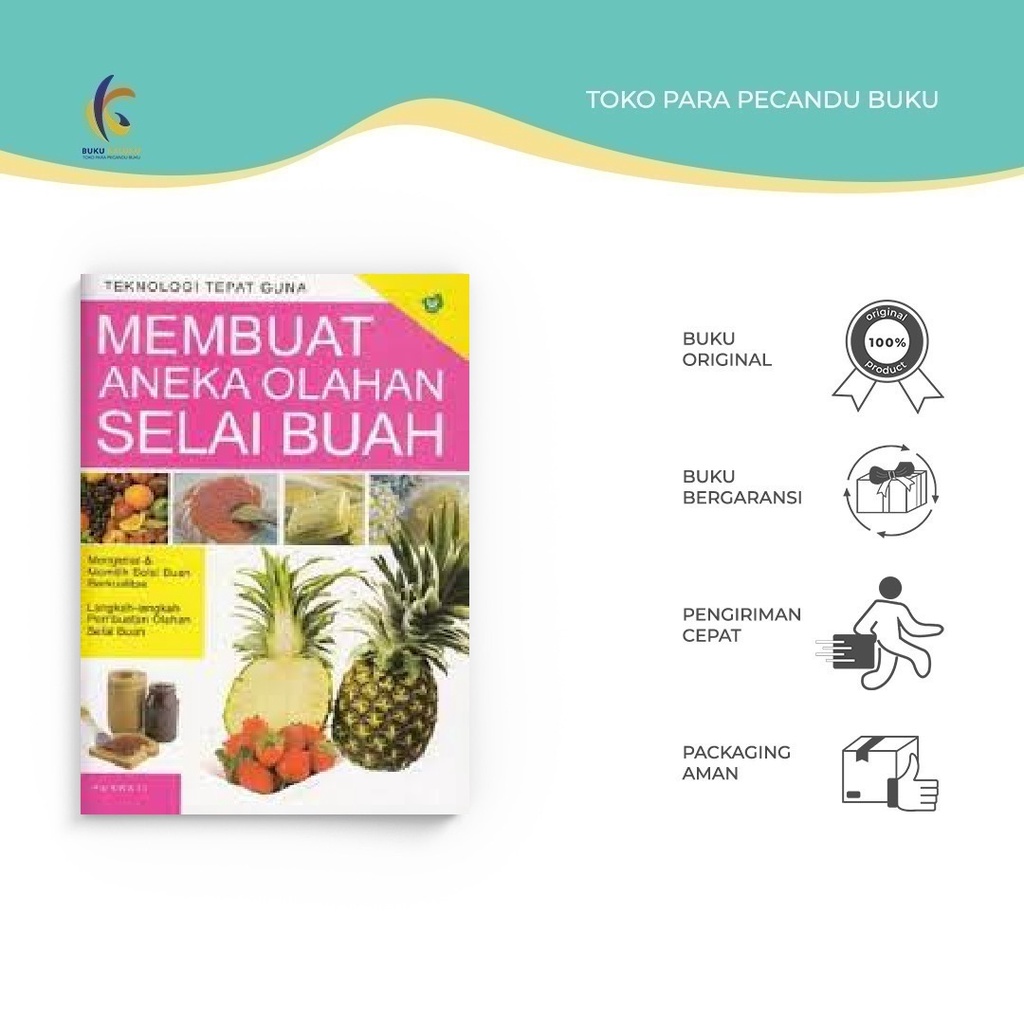 

[ PROMO ] - BUKU MEMBUAT ANEKA OLAHAN SELAI BUAH - Buku Kaluku