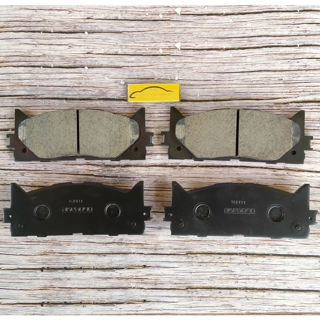 BRAKE PAD KAMPAS REM DEPAN CAMRY 2006-2018 AKEBONO AN-734KT