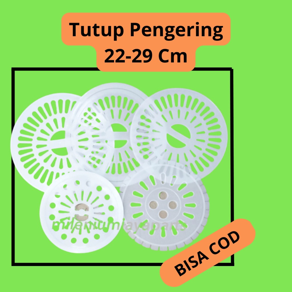 Spinner Cap / Tutup Pengering Mesin Cuci Diameter 22CM 25CM 27CM 29CM / Penutup Penahan Pengering Spinner Mesin Cuci 2 Tabung 7kg 8kg Sharp Polytron Shap Aqua / Sparepart Onderdil Sperpart Alat Mesin Cuci