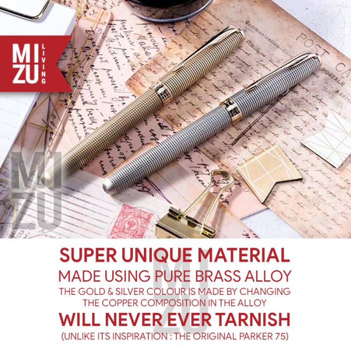 JINHAO 75 Cisele Inspired By Parker 75 Fountain Pen Stainless Nib