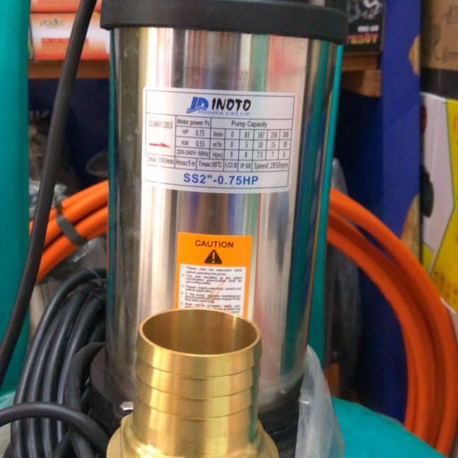 MESIN POMPA CELUP AIR BERSIH/KOTOR/ POMPA KURAS "INOTO" 550WATT #ORIGINAL