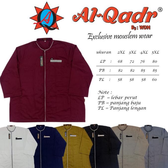 Baju Koko Jumbo Koko Jumbo Pria Muslim Dewasa