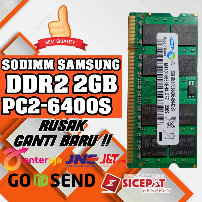Ram Samsung 2 Gb Ddr2 Pc2-6400