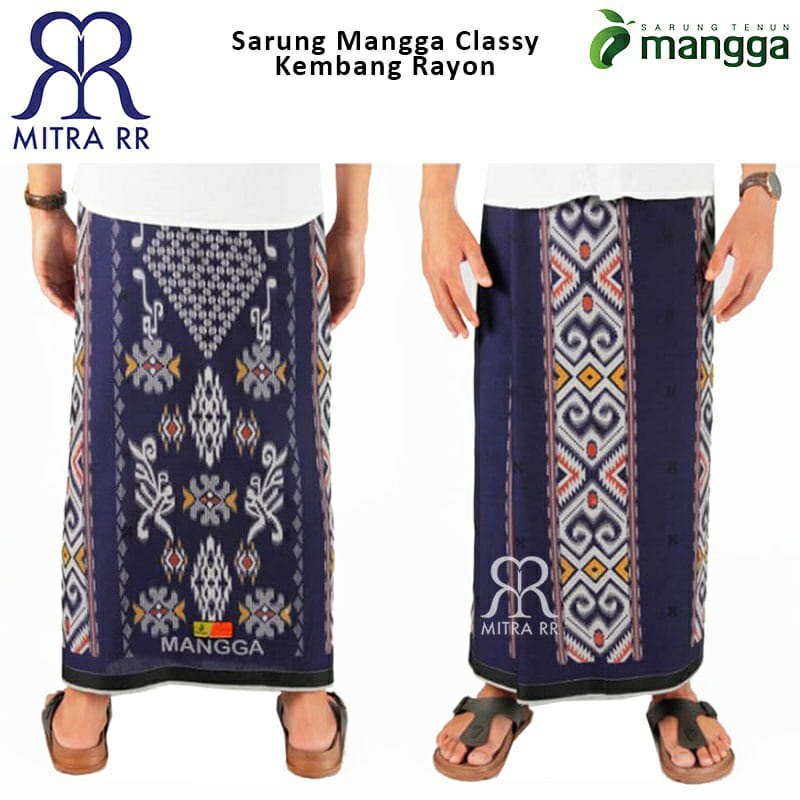 Sarung Tenun Mangga Premium Classy Kembang Sutra