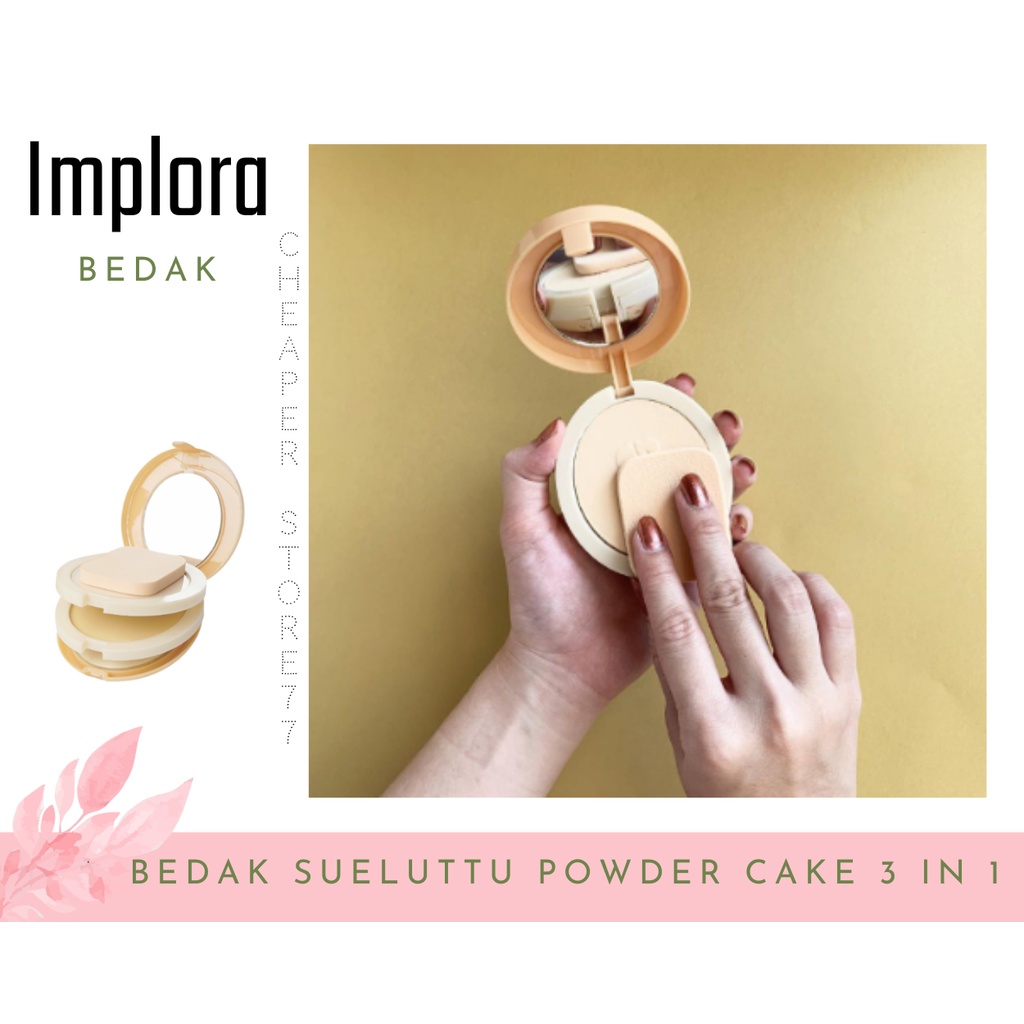 IMPLORA  - SUELUTTU POWDER 3IN1 - COMPLETE BEAUTY CARE - IMPLORA FASHION MAKEUP KIT