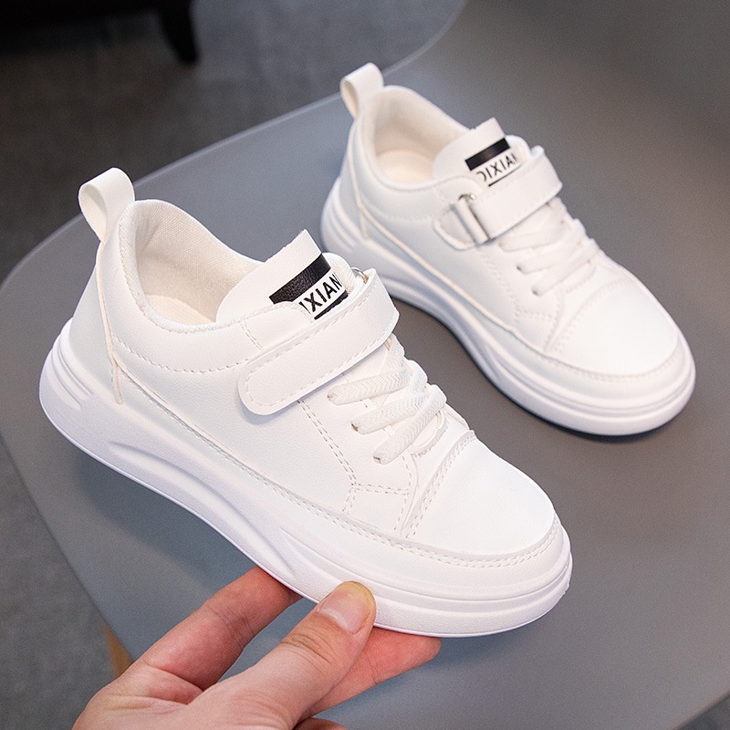 ZW2310 Sepatu Putih Kets Anak Perempuan Laki laki Import Sneakers Anak