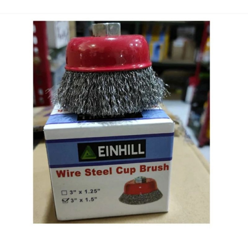 Einhill Cup Brush 3" x 1.5" / Sikat Kawat Einhill