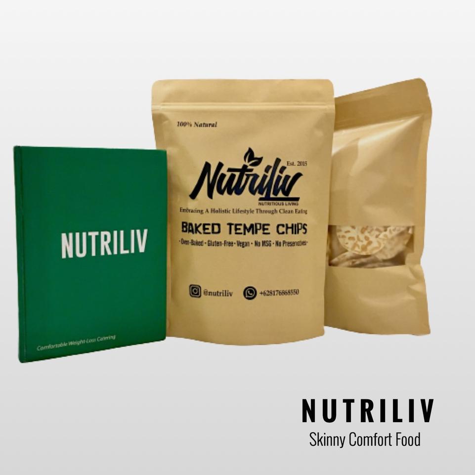 

Terlaris 3 Bungkus Nutriliv Baked Tempe Chips Keripik Tempe Panggang