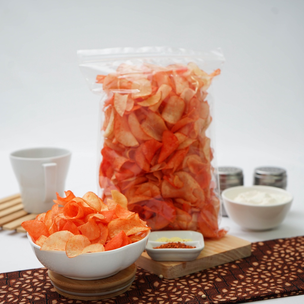

Keripik Singkong Balado 250gram