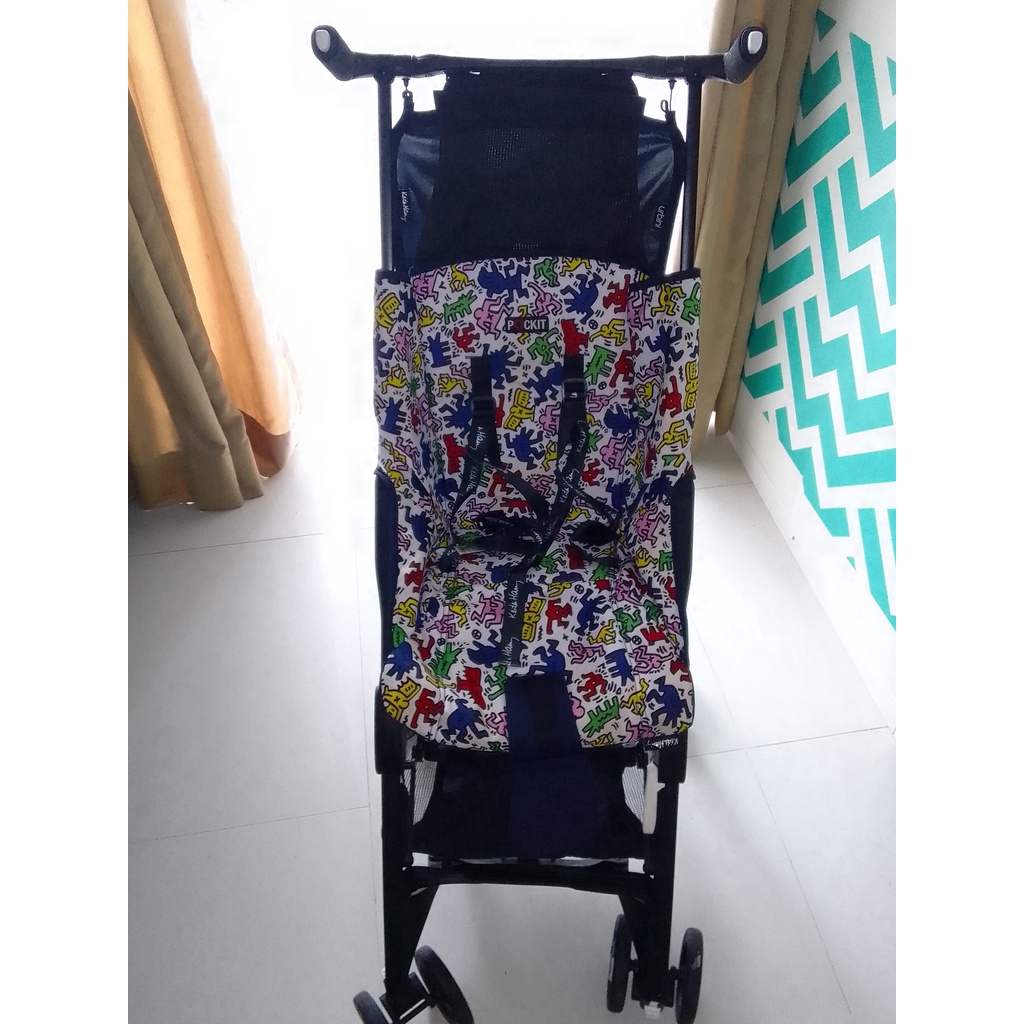 Stroller Baby merk Coco Latte Type Pockit x Keith Haring