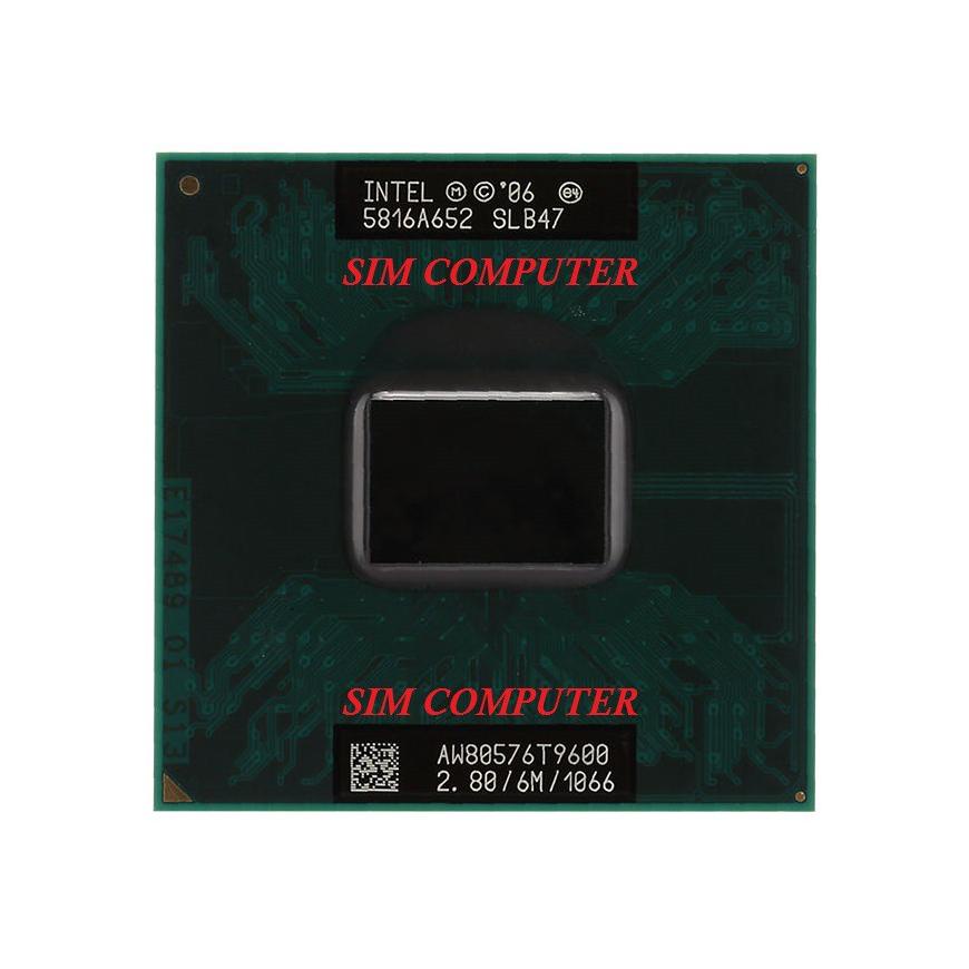 Intel Core 2 Duo T9600 2.8 GHz Dual-Core 6M Processor Sokcet P PGA478 CPU