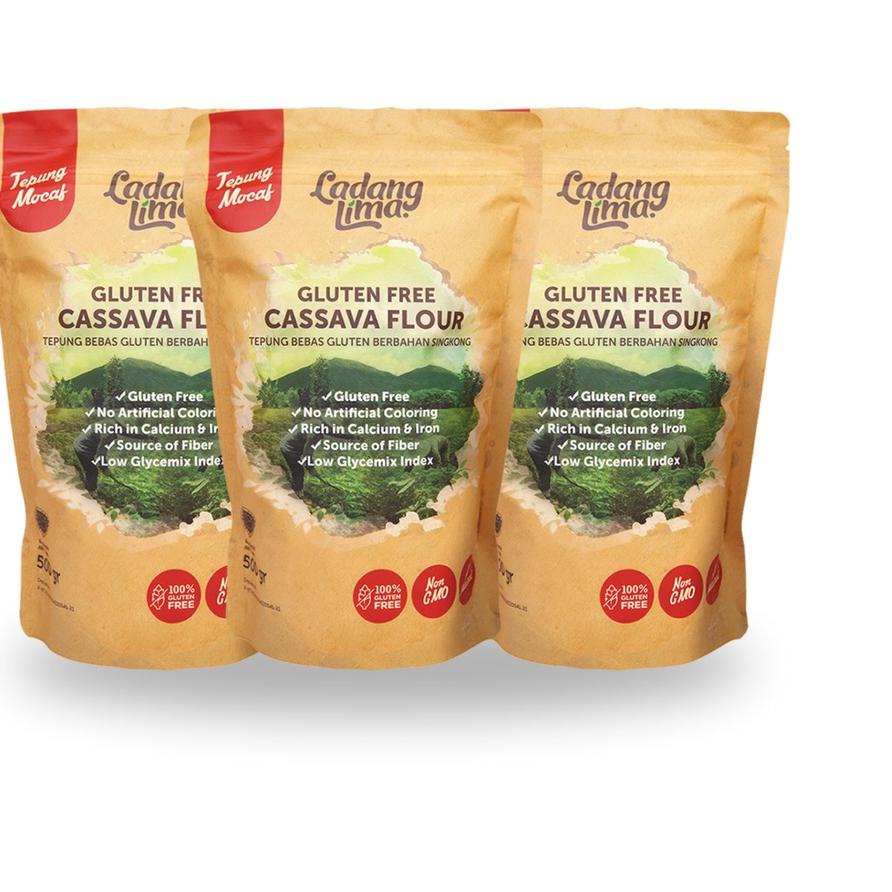 

♞ 3pcs - Tepung Sigkong 500gr Ladang Lima ♂