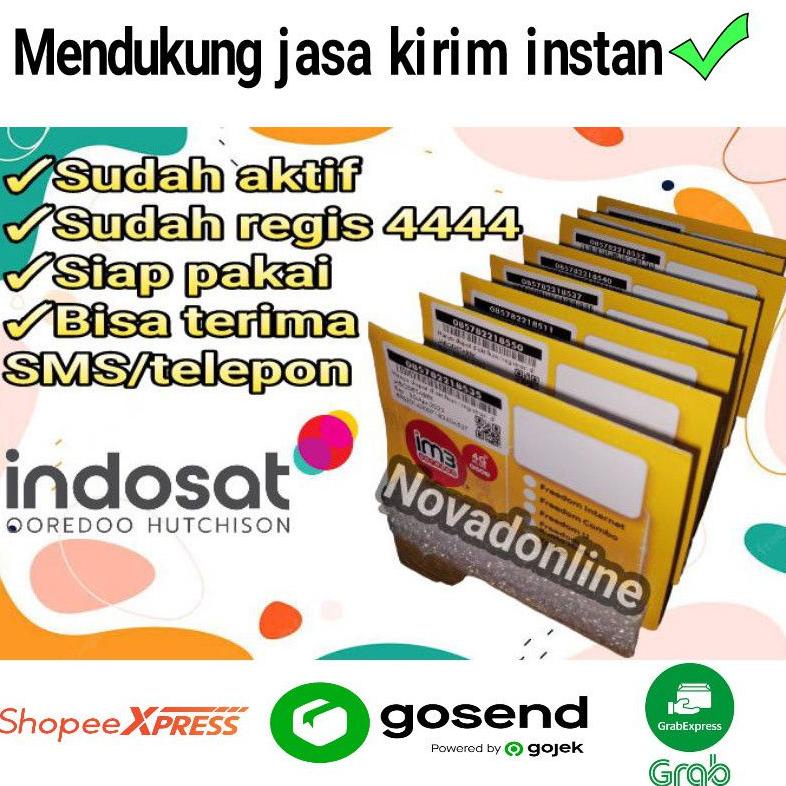 kartu perdana Indosat im3 aktif bisa gosend instan