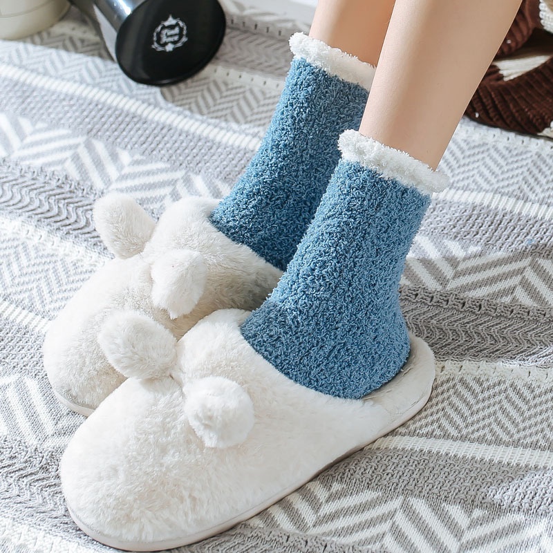 Kaos kaki wanita pria cowo cewek winter bulu tebal wol woll wool musim dingin casual laki-laki dewasa tebal panjang elastis karakter fashion keren estetik aesthetic aestetik