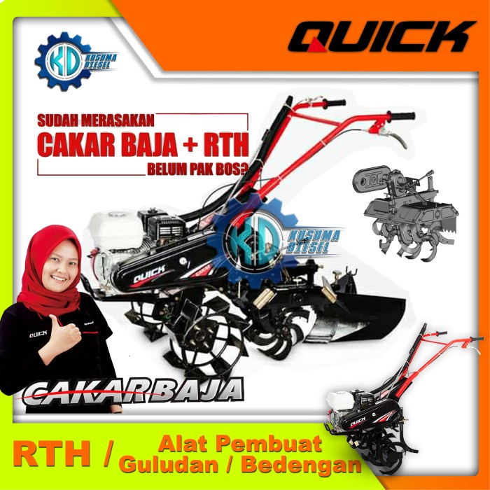 RTH Cakar Baja Quick - alat gulud quick