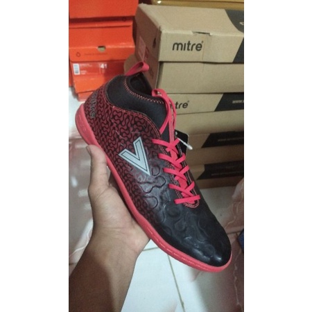 SEPATU FUTSAL - MITRE INVANDER IN BLACK CITY GREEN AND NAVY 100% ORIGINAL.