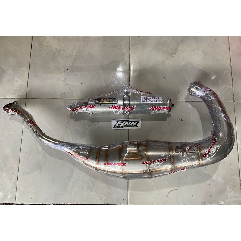 Knalpot Ahau Model Cobra L39 Ninja R, Ninja Rr, Ninja Ss