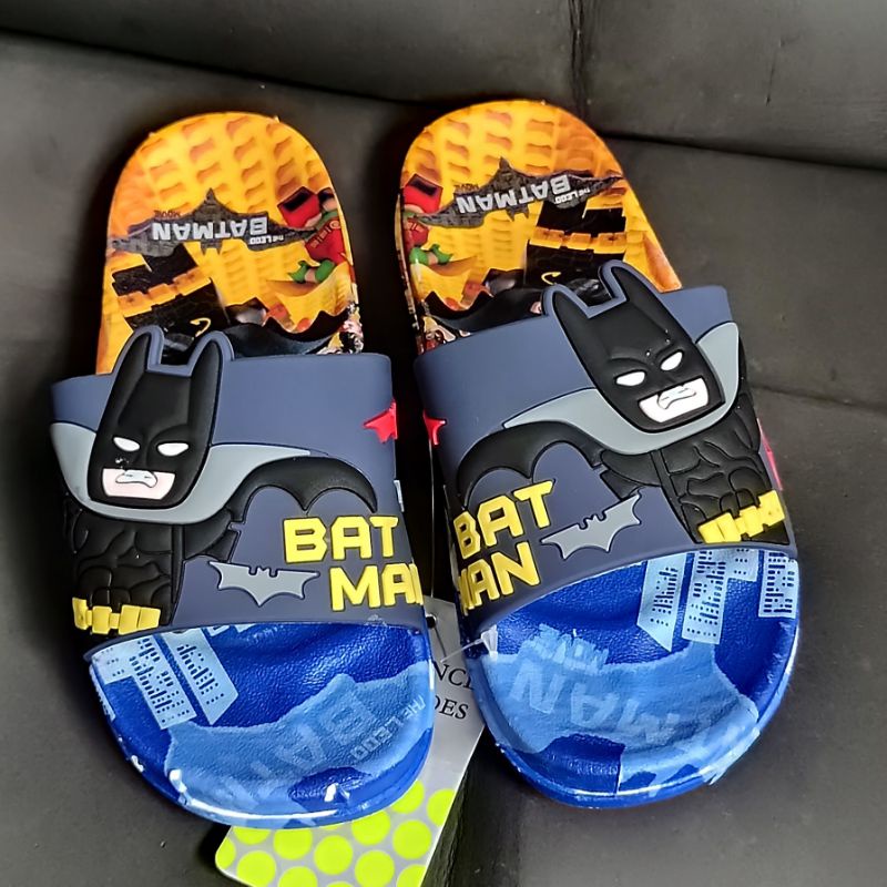 Sandal anak karakter Hero Sendal betmen anak laki laki Selop import anak