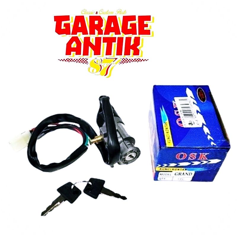 keyset kunci kontak set kunci jok honda astrea prima astrea star imitasi Motor Custom