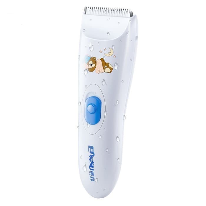 Enssu Baby Bear Hair Clipper alat cukur rambut electrik