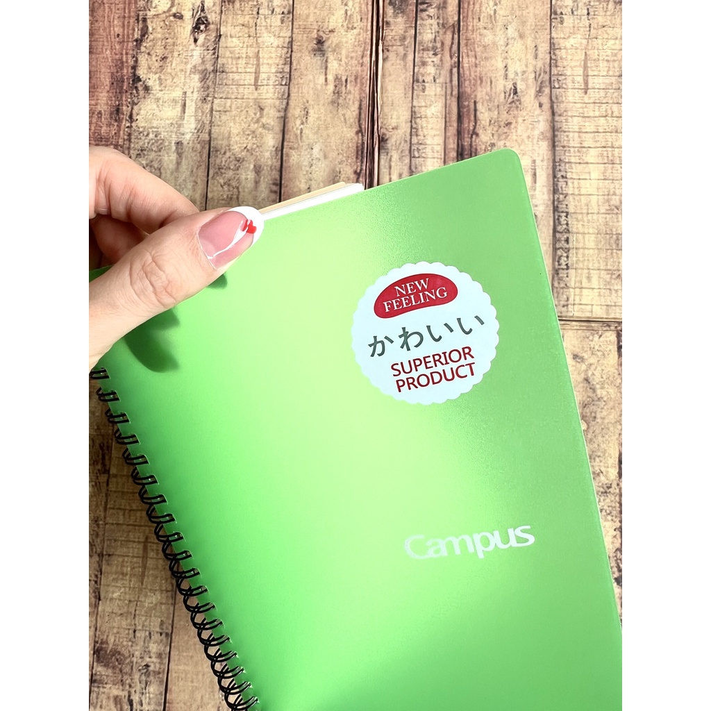 Notepad - Notebook Spiral Campus A5 2006 B5 3005 Warna Terang - Buku Spiral Campus A5 B5