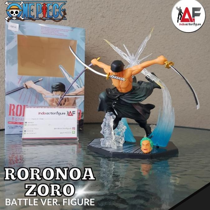 Action Figure One Piece Roronoa Zoro Battle version