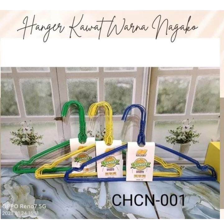 Hanger Kawat Warna isi 10pcs