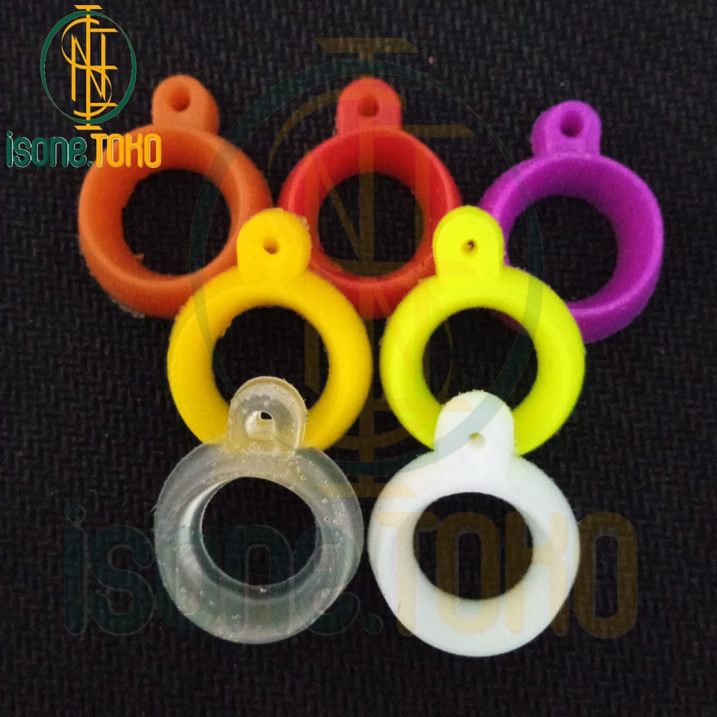 O Ring Rubber 13mm Warna Warni - Karet Lanyard Karet Rubber Ring