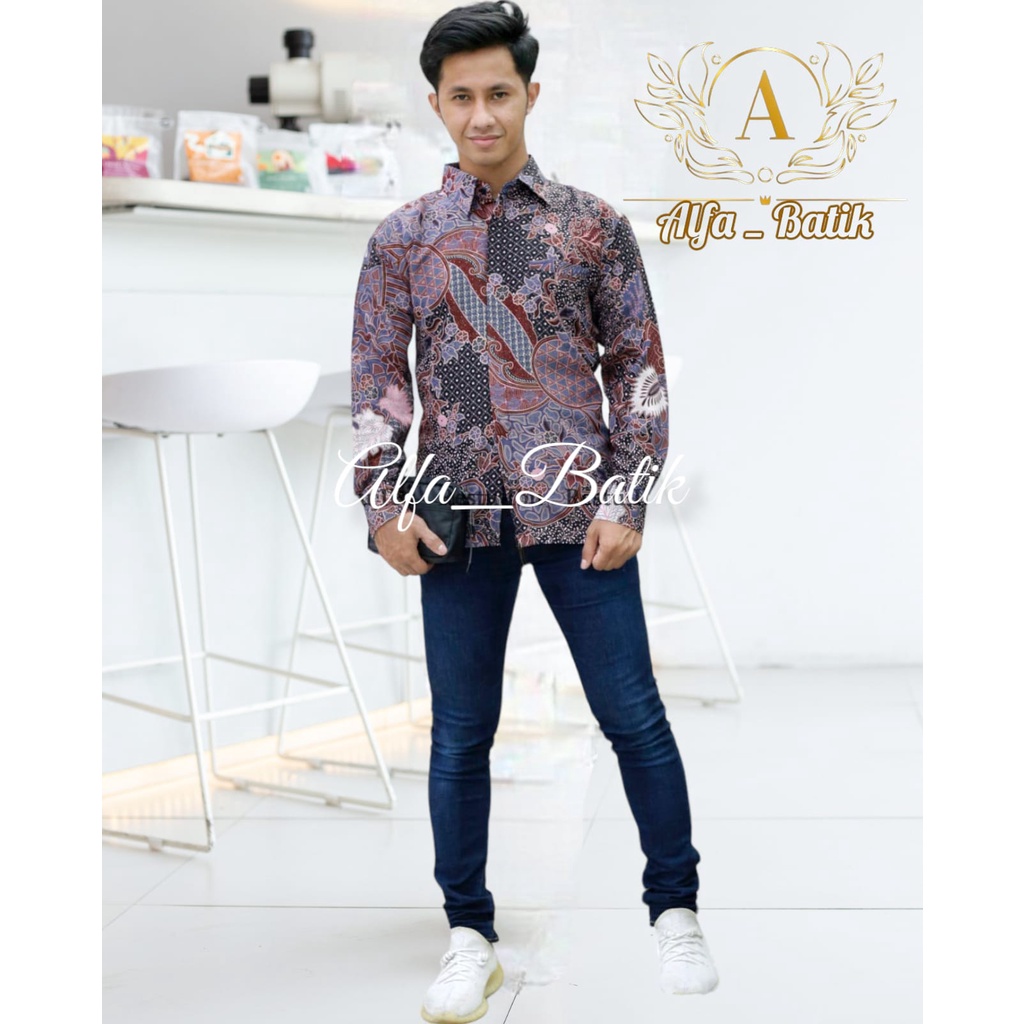 KEMEJA BATIK PRIA / KEMEJA BATIK KONDANGAN / HEM PANJANG / KEMEJA MURAH / KEMEJA BATIK TERBARU Kemeja Batik Pria Seragaman Among Tamu / Kemeja Batik Nikahan Original /TERBARU KEMEJA BATIK PRIA LENGAN PANJANG MOTIF/ CUOPLE BATIK KMJ CERI HITAM TERBARU