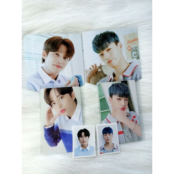 ATEEZ PHOTOCARD OFFICIAL FANKIT SAN JONGHO