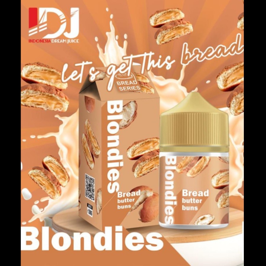 LIQUID BLONDIES BREAD BUTTER BUNS 60ML