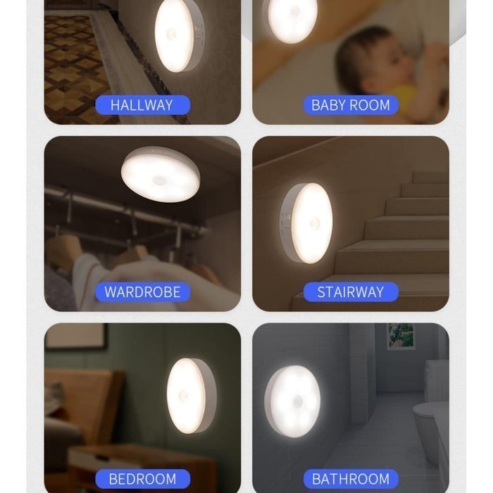 FMFIT DARKLUX ARTIFICIAL INTELLEGENT LAMPU TEMPEL ISI 3 PCS