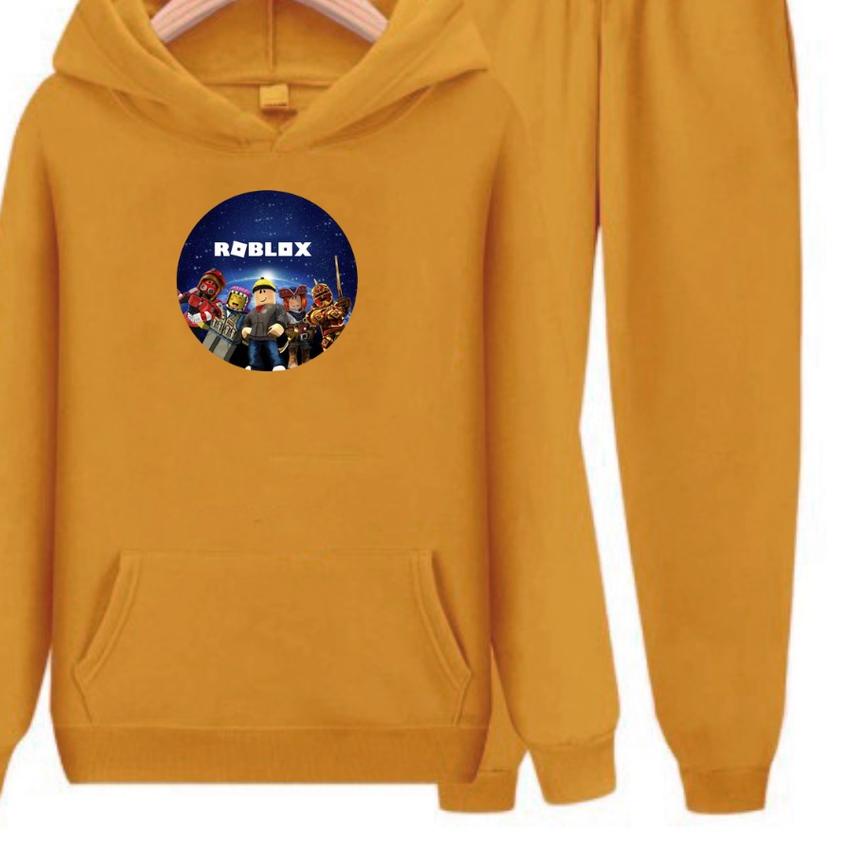 ♀ Setelan Hoodie Sweater Anak GAME Roblok /Baju Sweater Hoodie Anak ➯